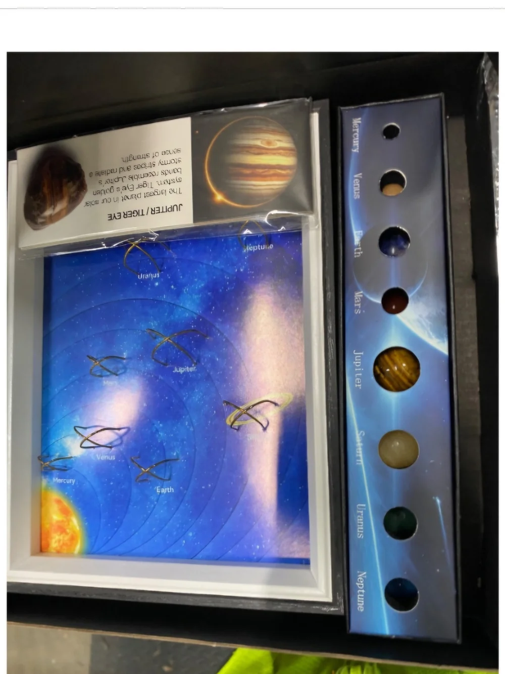 9 Planet Gem stones New In Box